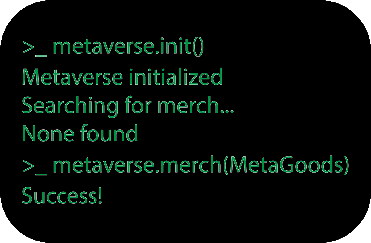 Developing a #blockchain game, a new #NFTProject, or creating other #Web3 content? Here at MetaGoods we are eager to forge partnerships. Let us handle the merchandising while you focus on growing your community and meeting development milestones! metagoods.world