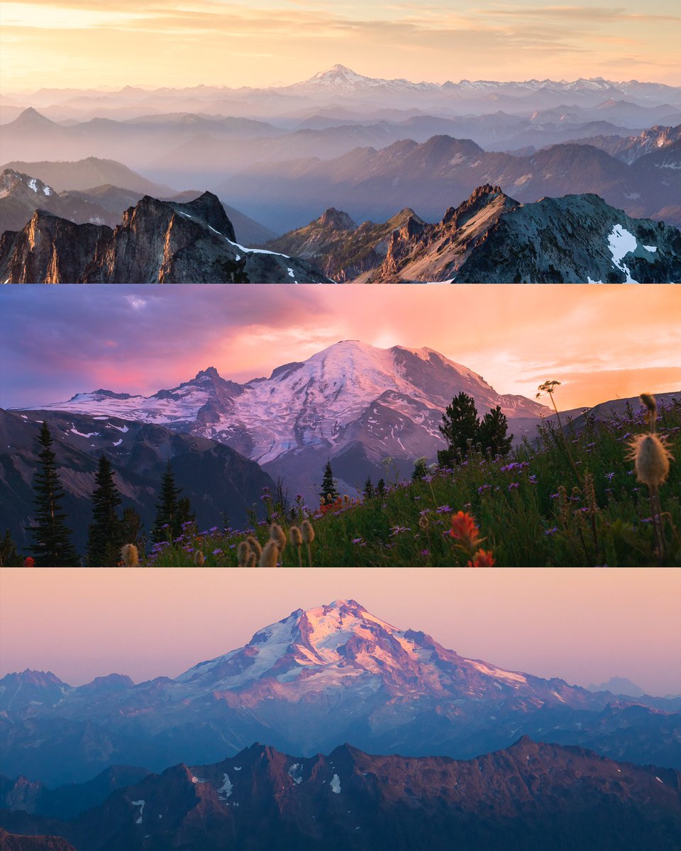 volcanoes in the wilderness of washington 🏔