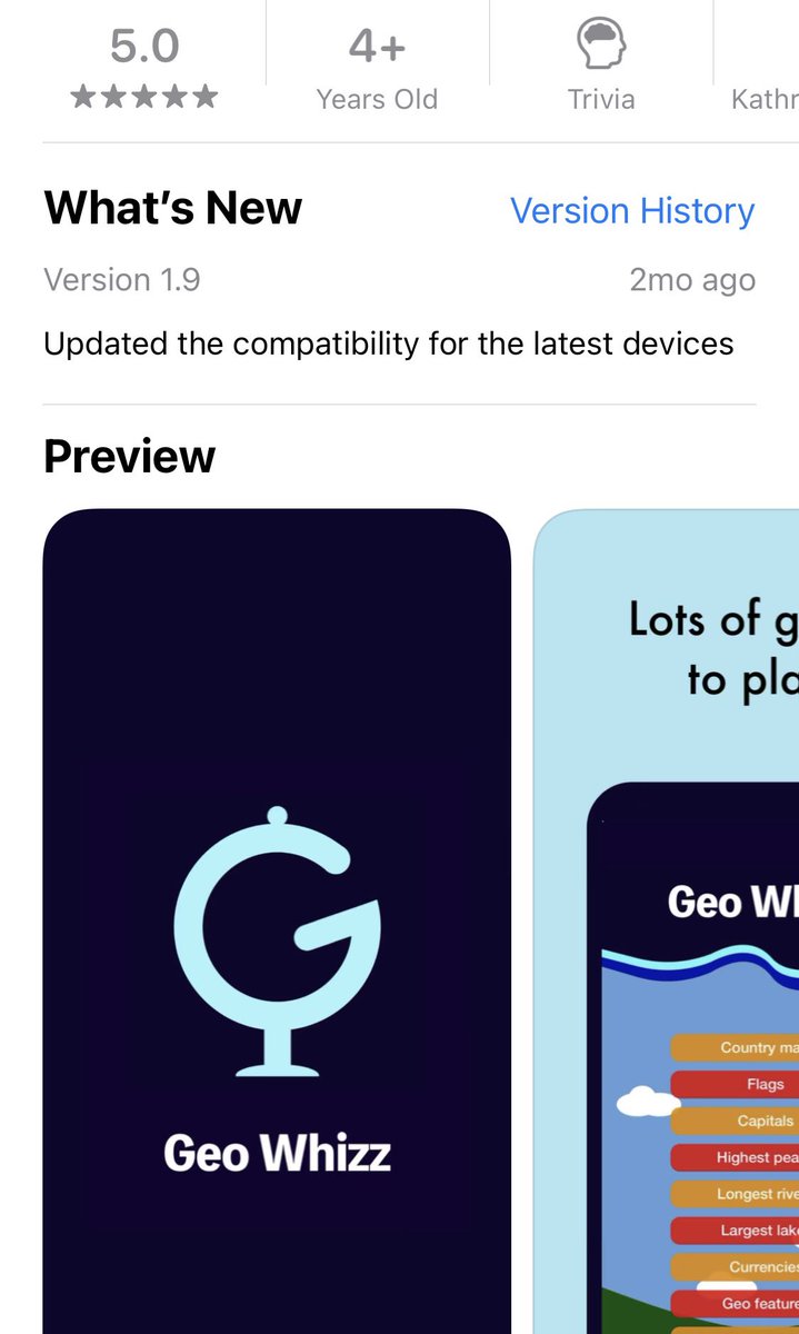 geowhizzapp's tweet photo. Looking for a great geography app - GEO WHIZZ - so much more to test yourself on than Worldle #countrychallenge #geography #photography #quiz #travel #countries #game #flags #Worldle #geographyteacher #trivia #geo #Geographie #geografia #education #currency #mountains https://t.co/eU9sM7FSKN