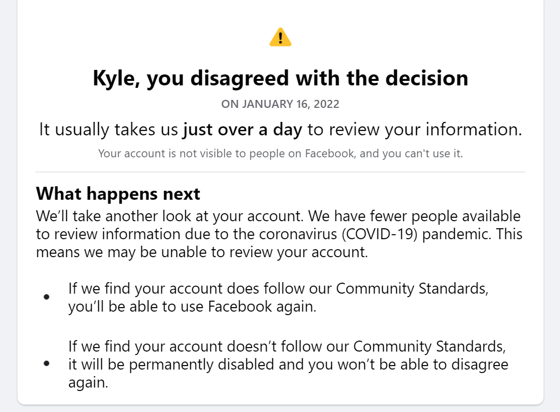 The_Kyle_Rogan's tweet photo. @meta My facebook got hacked &amp; deleted &amp; I have received ZERO help. Below is the phishing email that used the account. Please help! https://t.co/6waw2Fau4B