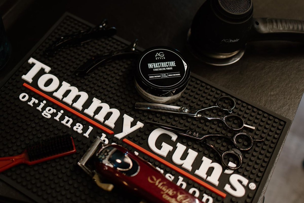 Introducing our February Hero Product: @AGHair Infrastructure Pomade, 20% all month long. Like Spider-Man but for your hair.
Shop online now. Link below. #TommyGunsBarber
ca.tommyguns.com/collections/ag…
