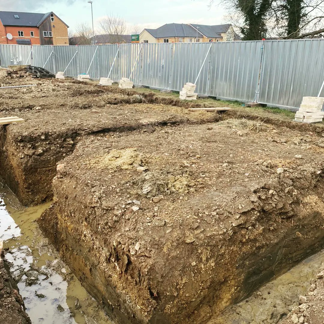 DHatcherBuild's tweet photo. Hitting the ground running! 👍

Bobcat has been busy carving out the trenches for 2 semi-detached properties at Holdingham Sleaford 🏡

Concrete foundations now poured and we are ready to go 👌 https://t.co/MUE1hZoQtl
