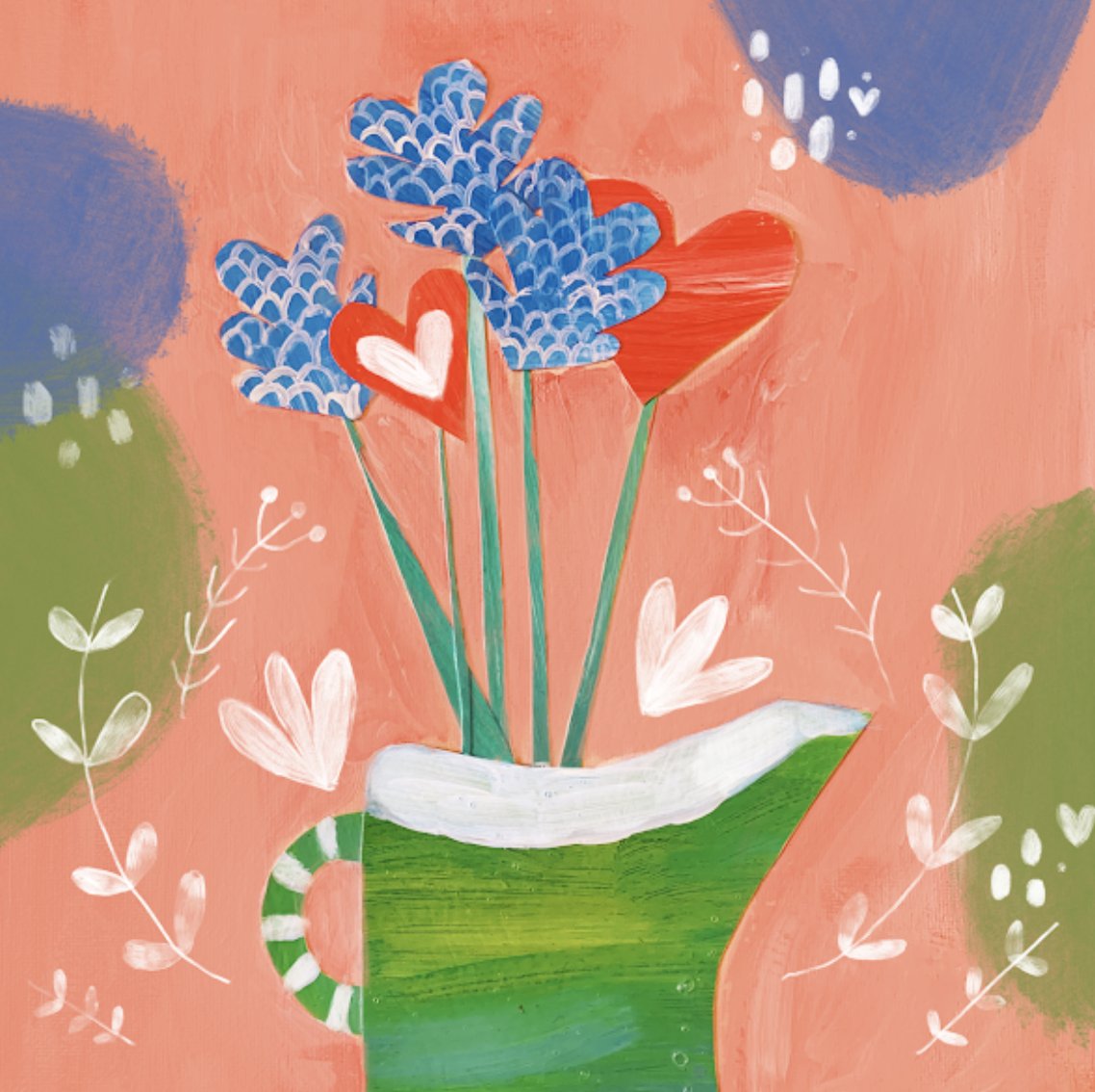 a good day for pink art 💖