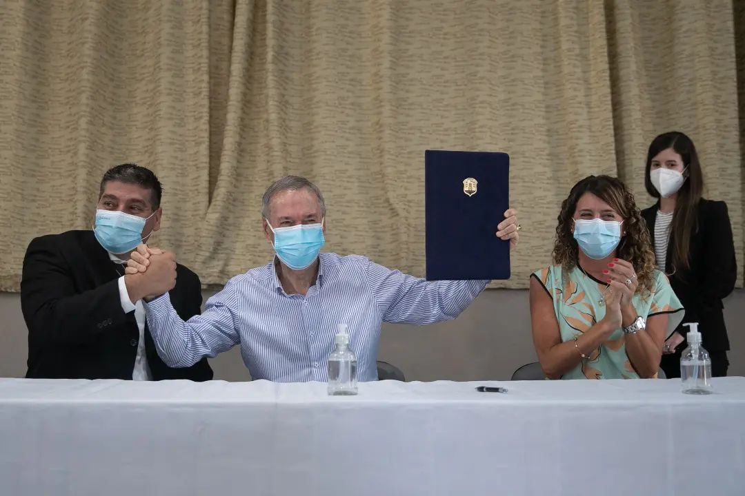 viviendacba's tweet photo. También estuvo presente el Subsecretario de Regularización Dominial, Cr. Facundo Chacón entre otras autoridades. https://t.co/K16433Oc7j