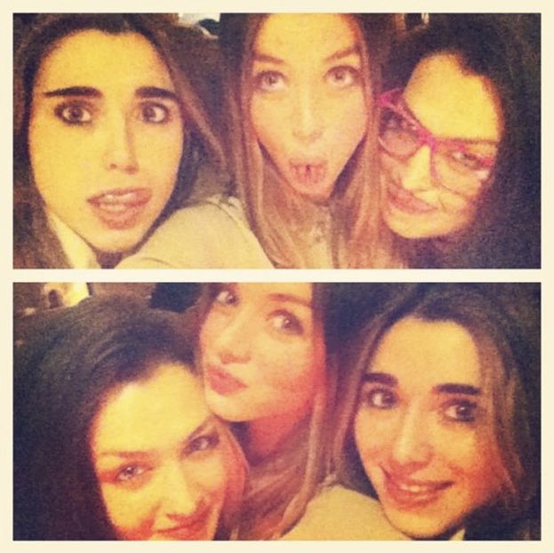 anathrowback's tweet photo. Ana de Armas on Instagram 9 years ago today ‘Feliz San Calentín!!! 😂 @deborahdomingue @irami23’ (February 14, 2013) https://t.co/F62eRsP5Aa
