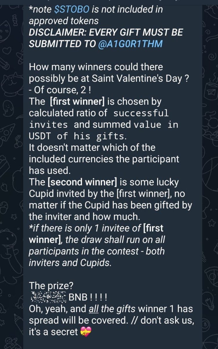 TrueBurnGlobal's tweet photo. #SaintValentin contest is up.
#MottaVerse is coming..
#TrueBurn @stonkbonkbsc @SpiceMelangeBSC 
join our TG to know more https://t.co/ik5uj5eKB2
#DeFi #1000Xgems #blockchain https://t.co/KfeDH5T6jq
