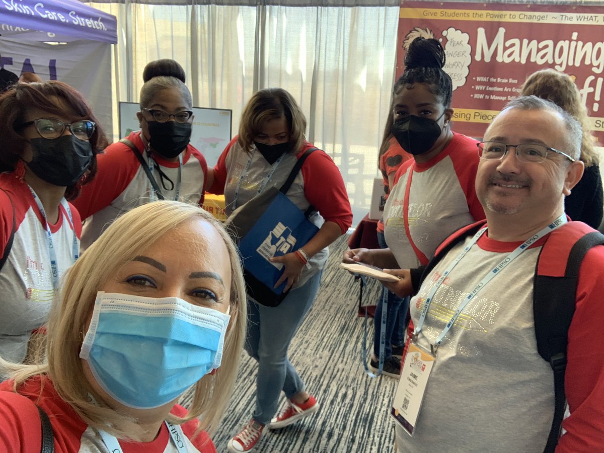 JacquieKortz's tweet photo. Always is good to see colleagues and friends TCA 2022! 😊@OfficialTCA @Counseling_AISD @TwianaCollier @parkercyp @AldineISD @GarciaLeza_AISD @fizzabut1 https://t.co/zokhkptomE