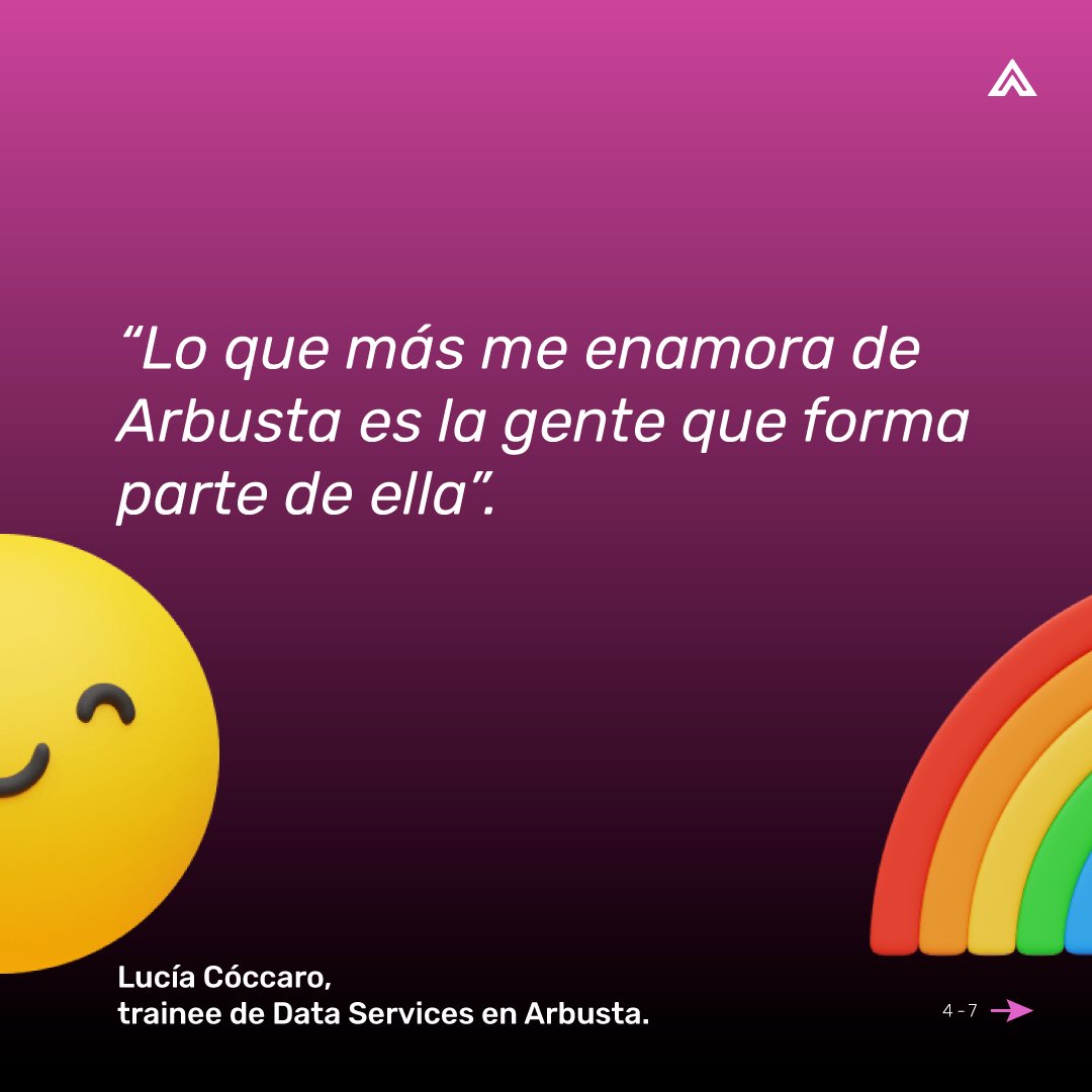 arbustaIT's tweet photo. En el día de los enamorados, preguntamos qué es lo que más enamora de #Arbusta a los y las #arbusters. Conoce lo que respondieron 👇😍
#Empleo #Trabajo #Talento #CulturaArbusta #SoyArbuster https://t.co/qLHTZmIts2