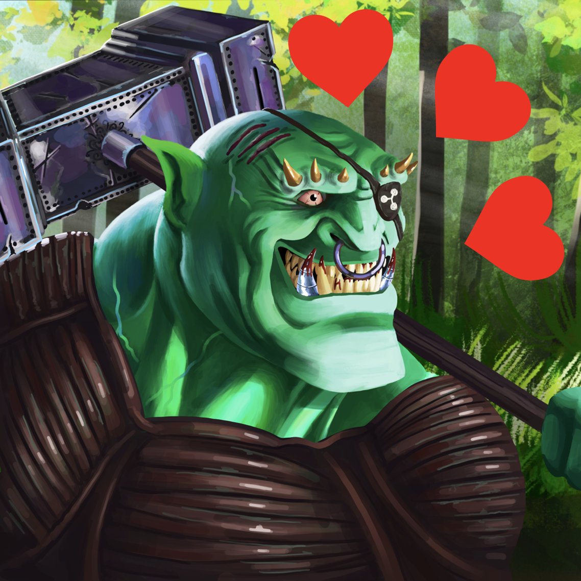 Happy Valentines Day Orcs and Orcettes #Everlorn #NFT #NFTGiveaway #Metaverse