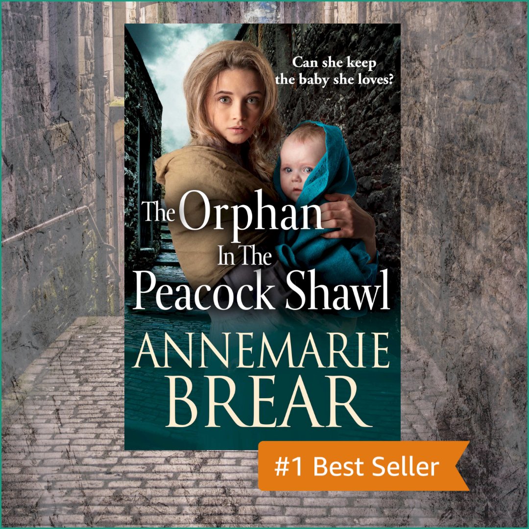 The Orphan in the Peacock Shawl 
New Release!
“The writing is vivid and gripping!”
Annabelle can’t hide forever from the wealthy Hartley family, but can she give up the baby she loves? #historicalfiction #historicalsaga #Victorian #Yorkshire
Amazon: https://t.co/qZZCGcJb73 https://t.co/L5nvriK2yE