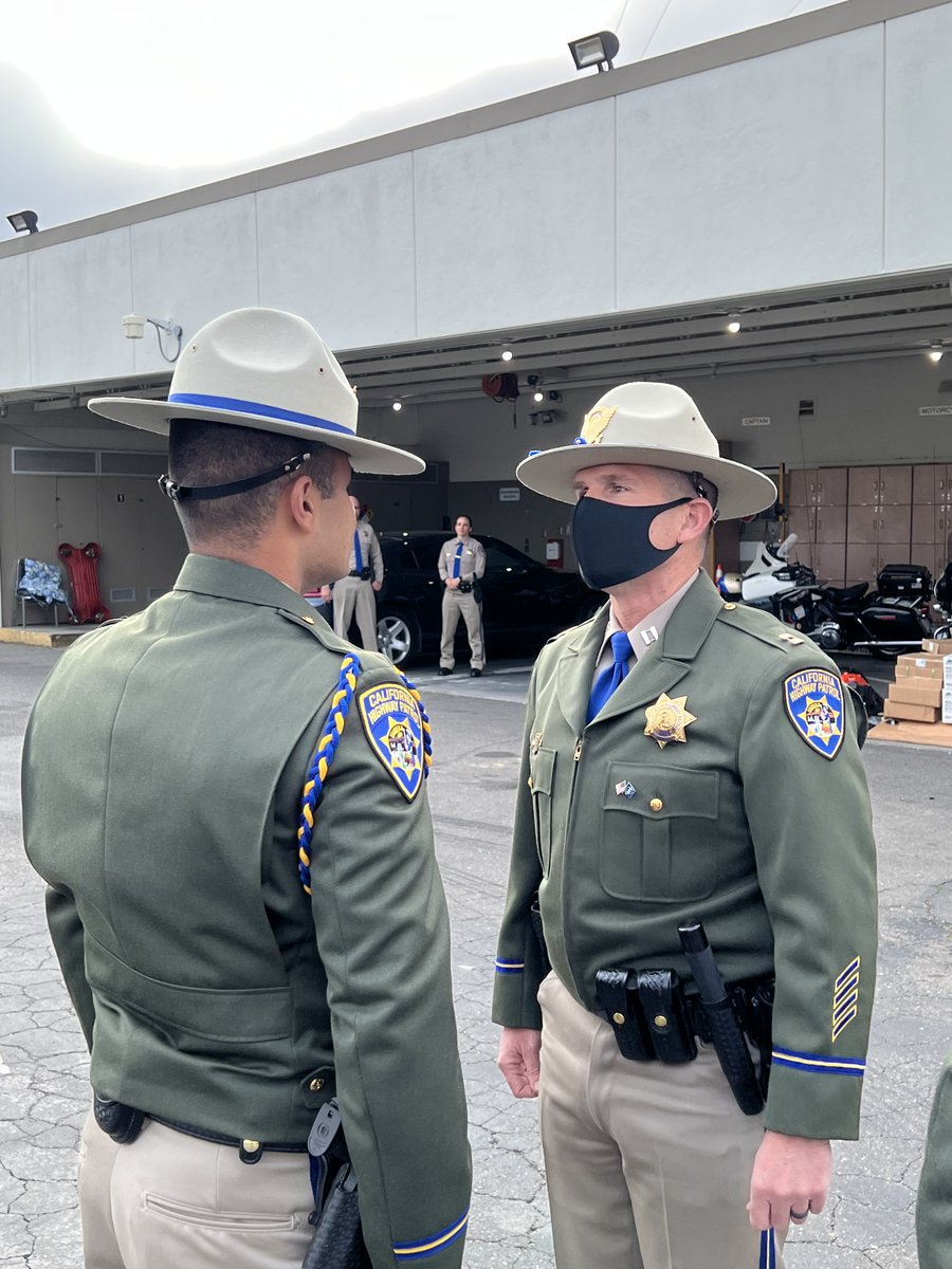 This morning <a href="/CHPSolano/">CHP SOLANO</a> welcomed 6 new officers! The officers graduated the CHP Academy on February 4th and reported for their first day here in Fairfield. Now these new officers get to put their training to use, and provide the highest level of Safety, Service, and Security.