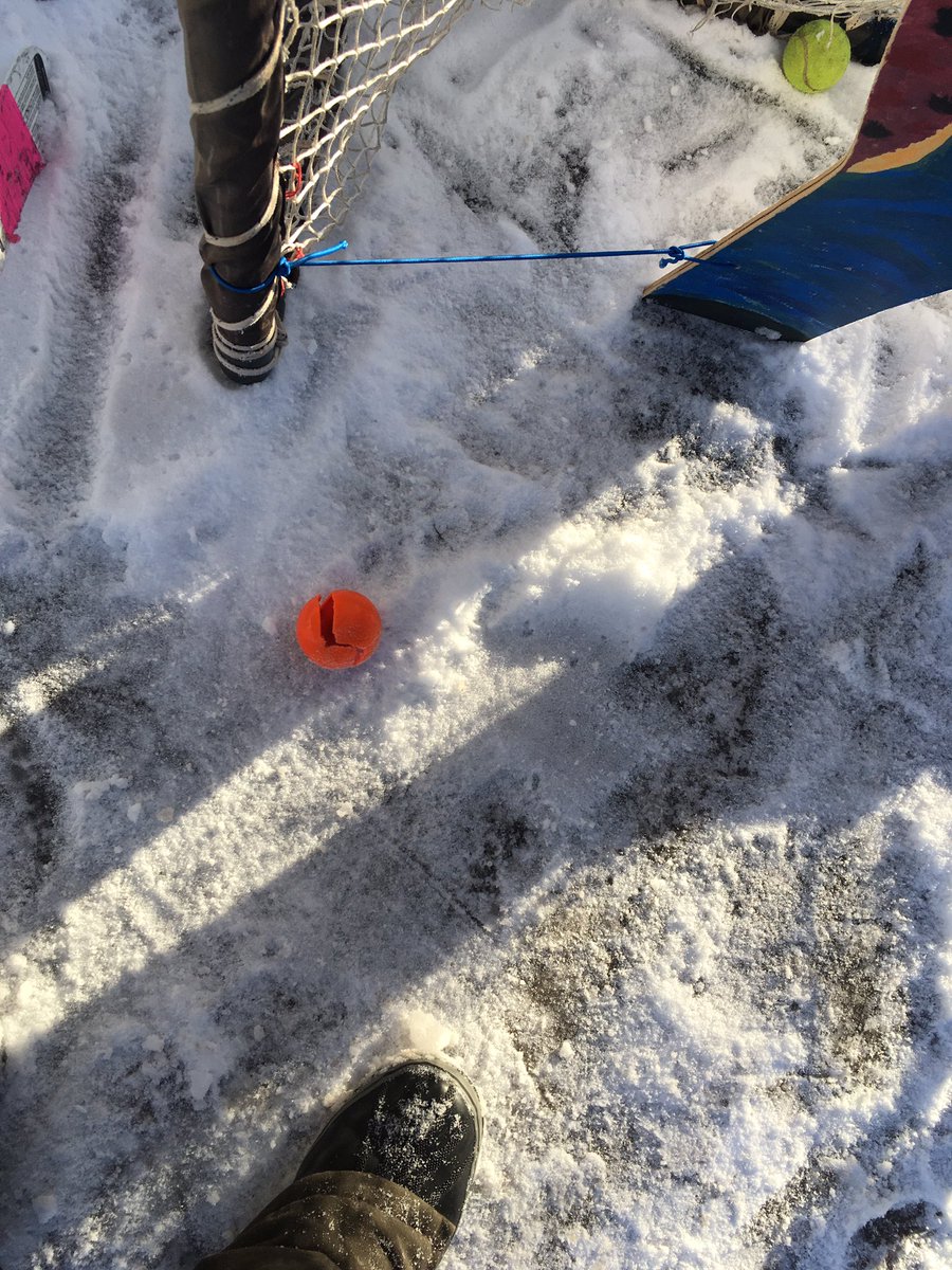 mrcycology's tweet photo. i was fully prepared for afternoon at the frigid rink - kids said just a sled, played some driveway stick (until ball split, brrrr)  #outside #winter #makingmostofit 

now they're having a bubblebath! #cleaned #hehehe https://t.co/BNlcUBSEJ5
