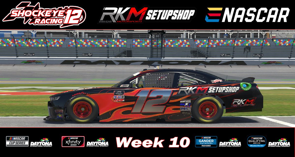 Shockeye12R's tweet image. Week 10 eNASCAR setups are live on rkmsetupshop.com/collections/22…

Road to Pro at Daytona rkmsetupshop.com/collections/22…

Trucks at Daytona rkmsetupshop.com/collections/22…

Xfinity at Daytona rkmsetupshop.com/collections/22…

Cup at Daytona  rkmsetupshop.com/collections/22…

#iRacing #eNASCAR #Simracing