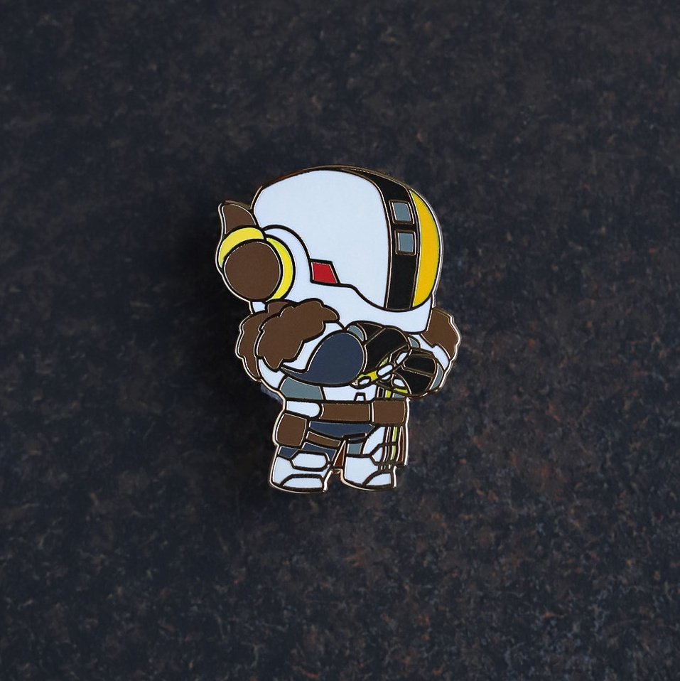 smallarmspins's tweet photo. Thanks for kind words and 5-star review: "It's a chibi Lord Shaxx. It is mega cute. Sizing is true to most collectible pins on the market. Detail is amazing and quality is excellent." Oliver S.
Shop link: https://t.co/vPtaueRoK0 https://t.co/2BM8VYGhUi