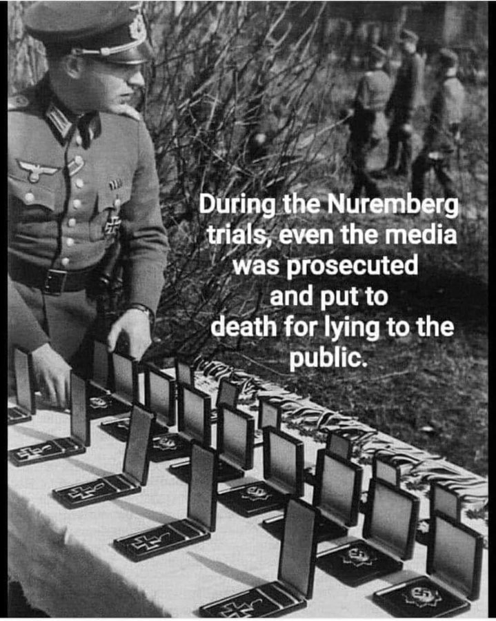 ConchShell8's tweet photo. @ColumbiaBugle @SantaSurfing2 Their day is coming [to an end].
#MSMTreason https://t.co/Q0u9U6DIa0