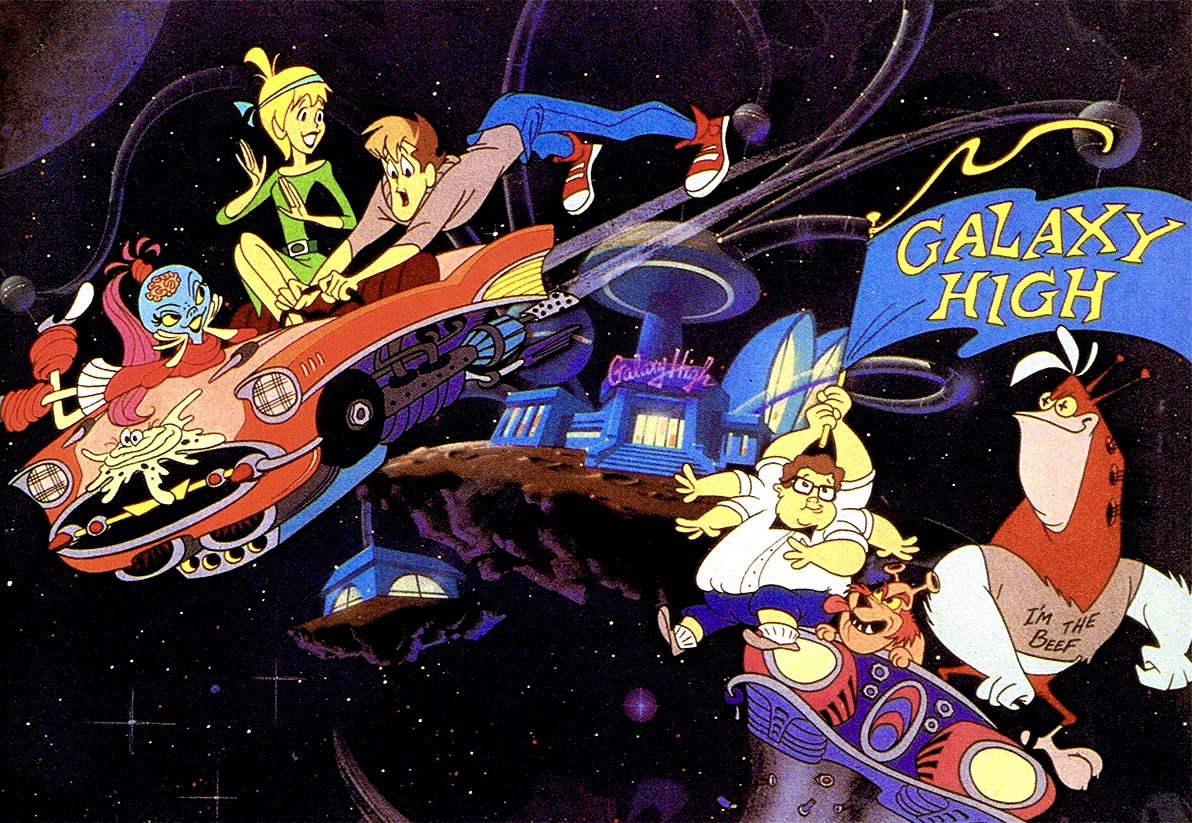 I loved me some ‘Galaxy High’ when I was in 7th grade. Not sure how it holds up, but it was just what I was looking for back then. #GalaxyHigh #80s #cartoons