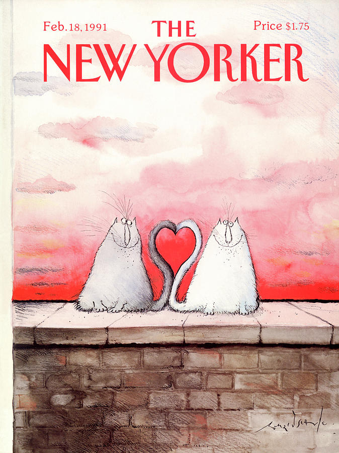 Ronald Searle caricaturista, ilustrador para portada de The new yorker