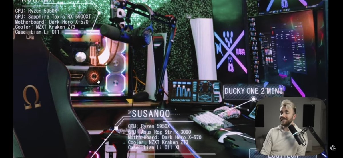 NeonSniperPanda's tweet photo. Bro my year has been made my greatest inspiration reacted to my setup. That’s all I ever wanted. Thanks bro bro @HarrisHeller https://t.co/vFUf9YzxDo https://t.co/0ujDauJVSs