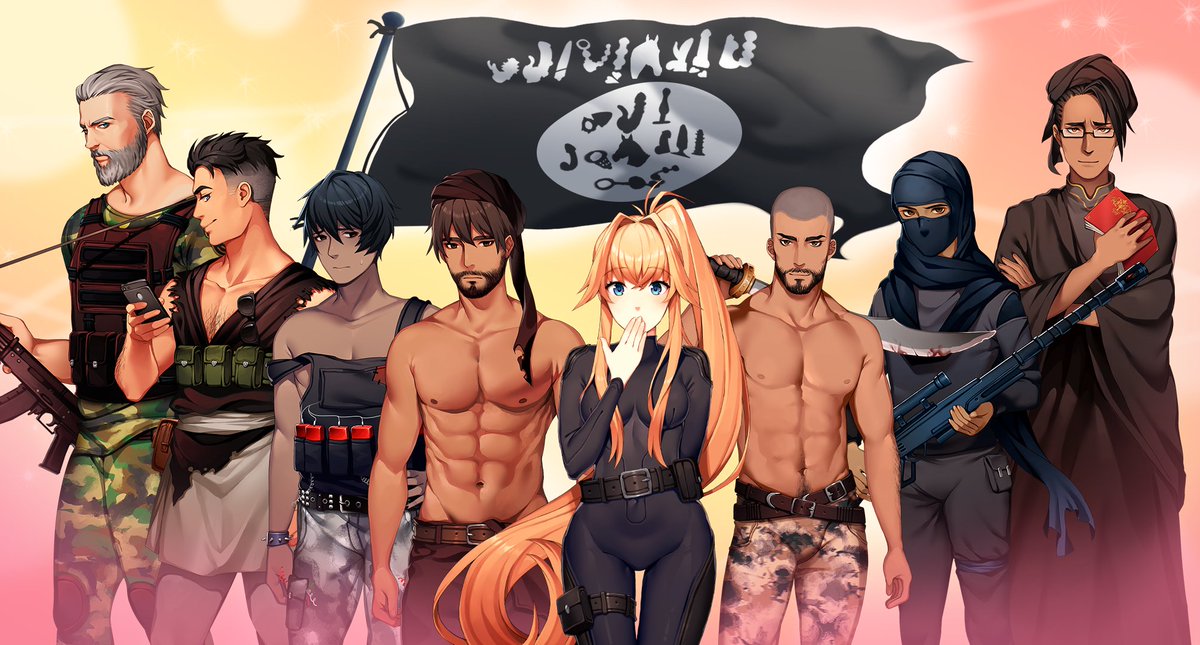 happy valentine's day!!! read fuck isis 💘💘💘💘

karlee.itch.io/fuck-isis
PASSWORD: CockLikeABaldEagle