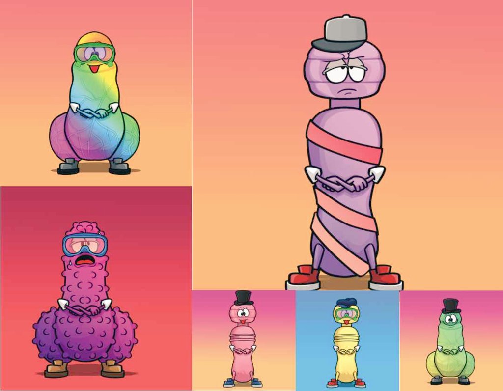 LGBTnetwork_NFT's tweet photo. @NFT_French Hi Guys, you can be among the lucky winners to own 1 of our CryptoDildos #NFT

❤️Follow us @LGBTnetwork_NFT
🧡 RT &amp; Like this post
💛Tag 3 friends to join our community, complete task to qualify for this giveaway.
#MetaverseFreeLand #NFTCommumity #artwork https://t.co/tq8Za7BGAy