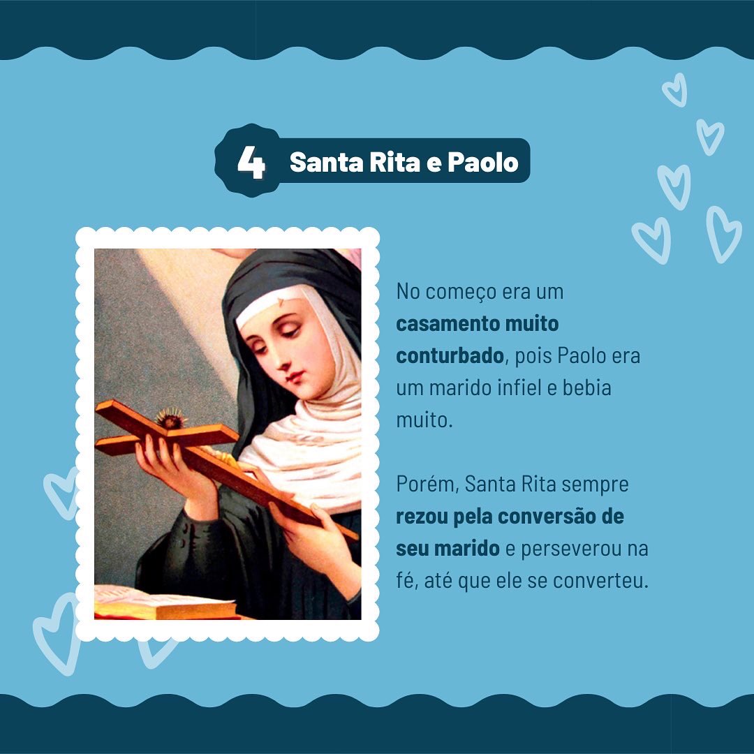 ceu_social's tweet photo. 4) Santa Rita e Paolo https://t.co/8wkYzGW8LE