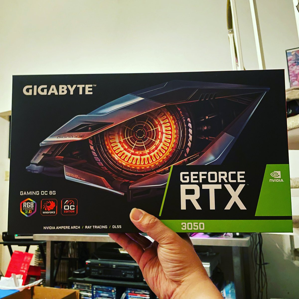 retjgames's tweet photo. It’s the lower end of the 30 series, but makes for a great gaming card for anyone gaming at 1080p.
#retrojgames #retrogaming #pcgaming #pcgamer #rtx3050 #nvidia #gigabyte #geforce #rtx https://t.co/aXYQ6doWk7