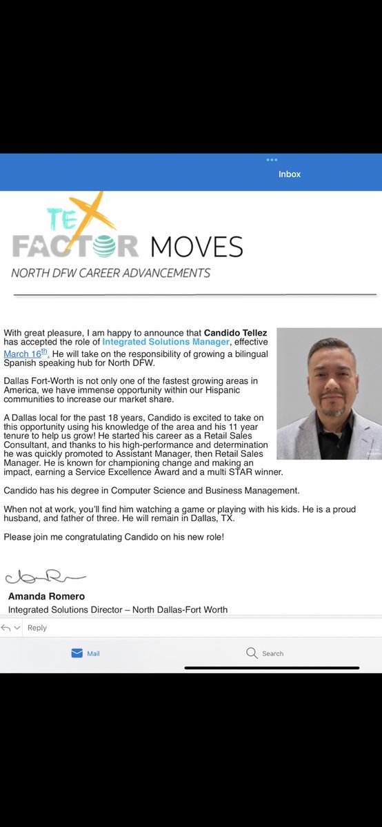 Candido Tellez (@candidotellez2) on Twitter photo I can’t express how grateful I am for the opportunity to join <a href="/Amanda_K_Romero/">Amanda Romero</a> leadership team! Looking forward to going to work and taking our Team to the next level!💪 Thank you everyone that helped me achieve this goal! <a href="/TerronJernigan/">Terron Jernigan</a> <a href="/LynetteMAguilar/">Lynette Aguilar</a> <a href="/AlfredoSoCal/">Alfredo Morales</a> I can’t express how grateful I am for the opportunity to join <a href="/Amanda_K_Romero/">Amanda Romero</a> leadership team! Looking forward to going to work and taking our Team to the next level!💪 Thank you everyone that helped me achieve this goal! <a href="/TerronJernigan/">Terron Jernigan</a> <a href="/LynetteMAguilar/">Lynette Aguilar</a> <a href="/AlfredoSoCal/">Alfredo Morales</a>