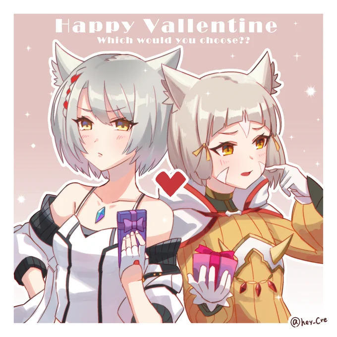 遅れましたがハッピーバレンタイン!!
貴方はどちらを選びますか?
#ゼノブレイド2  #ゼノブレイド3 