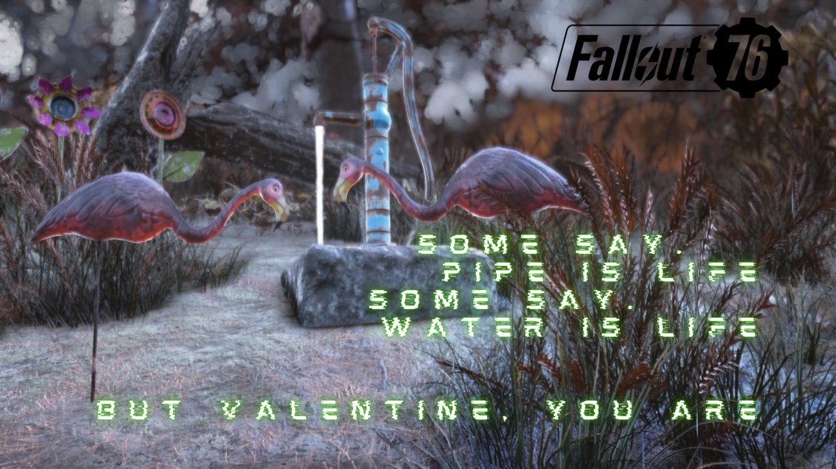MadfishMagpie's tweet photo. Happy #ValentinesDay2022 from @DamachSmash and me!  #virtualphotography gone super sweet mode!  #HZDPhotoMode #HZD #TombRaider #LaraCroft #Fallout76 https://t.co/volzjhct0E