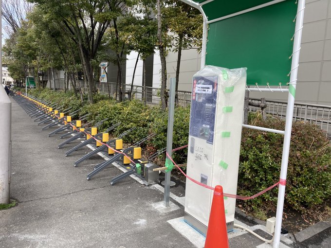 イオン 東雲 自転車駐輪場