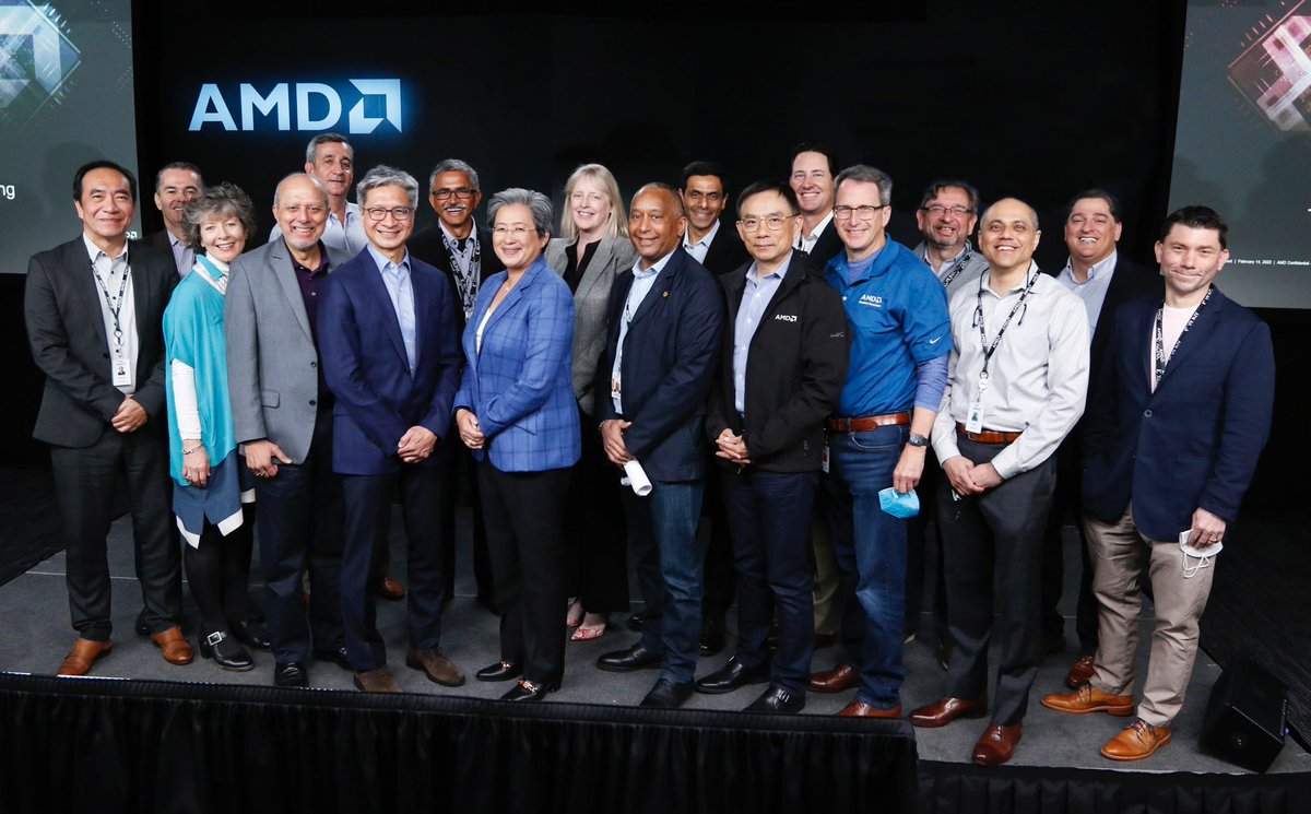 LisaSu's tweet photo. A wonderful day welcoming Team @XilinxInc to the @amd family! https://t.co/gweOuImbW2