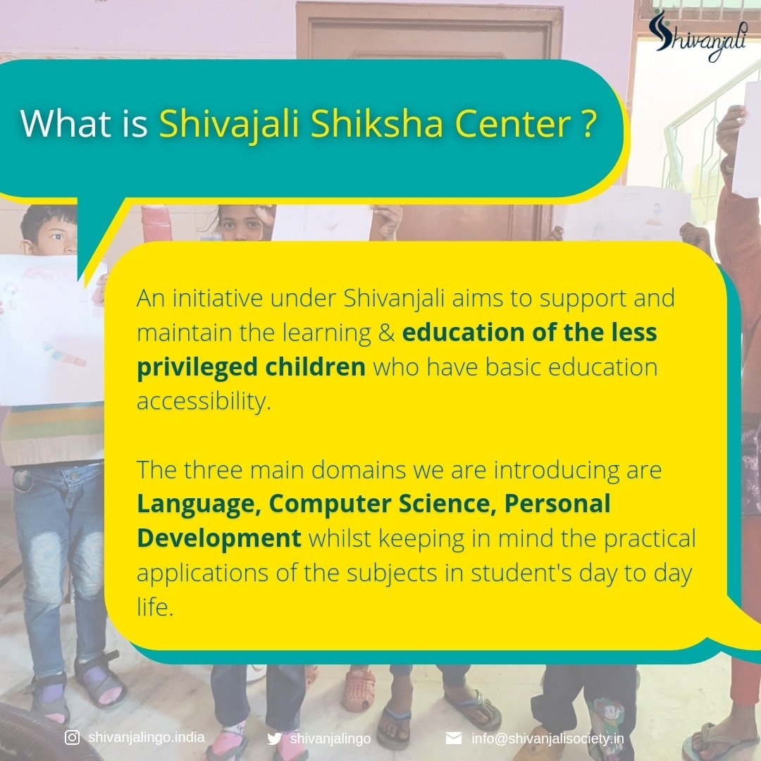 Shivanjali Society-Making a better tomorrow tweet media