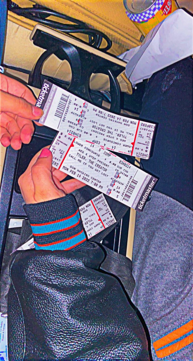 Sky_land_sunset's tweet photo. @tylerthecreator 
Yo Tyler I got 4 tickets for your concert but the lines were too long… so we left to get @Whataburger hope you enjoy your valentines cause we didn’t….love you man. https://t.co/VQ10SxSXLV