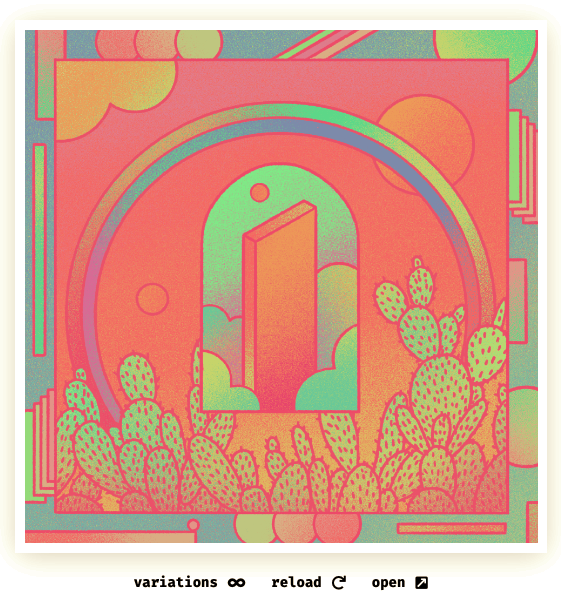 ✨MIRAGE✨ is live now on <a href="/fx_hash_/">fxhash</a> 
fxhash.xyz/generative/9386