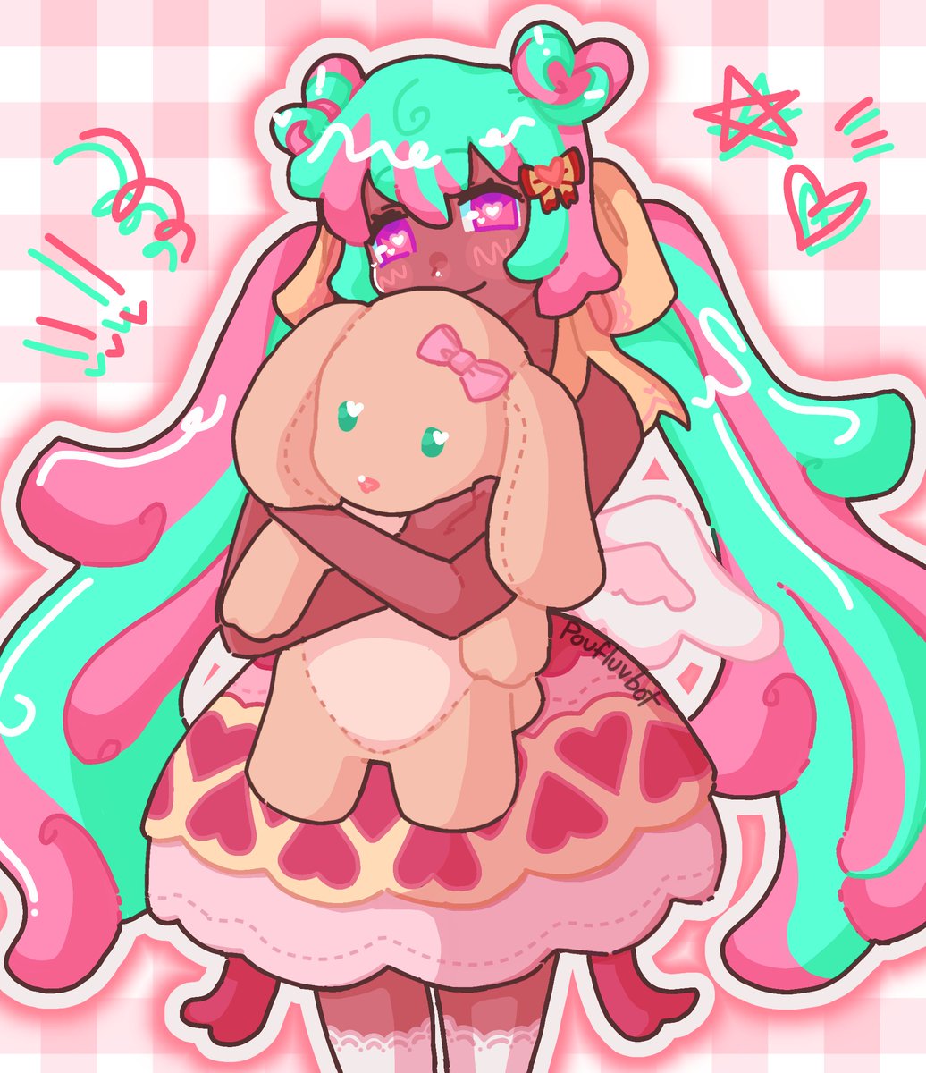 poufluvbot's tweet photo. Happy Valentines Day
-
#hatsunemiku #vocaloid #初音ミク #ボカロ #ValentinesDay2022 https://t.co/BjXQXfQqz0