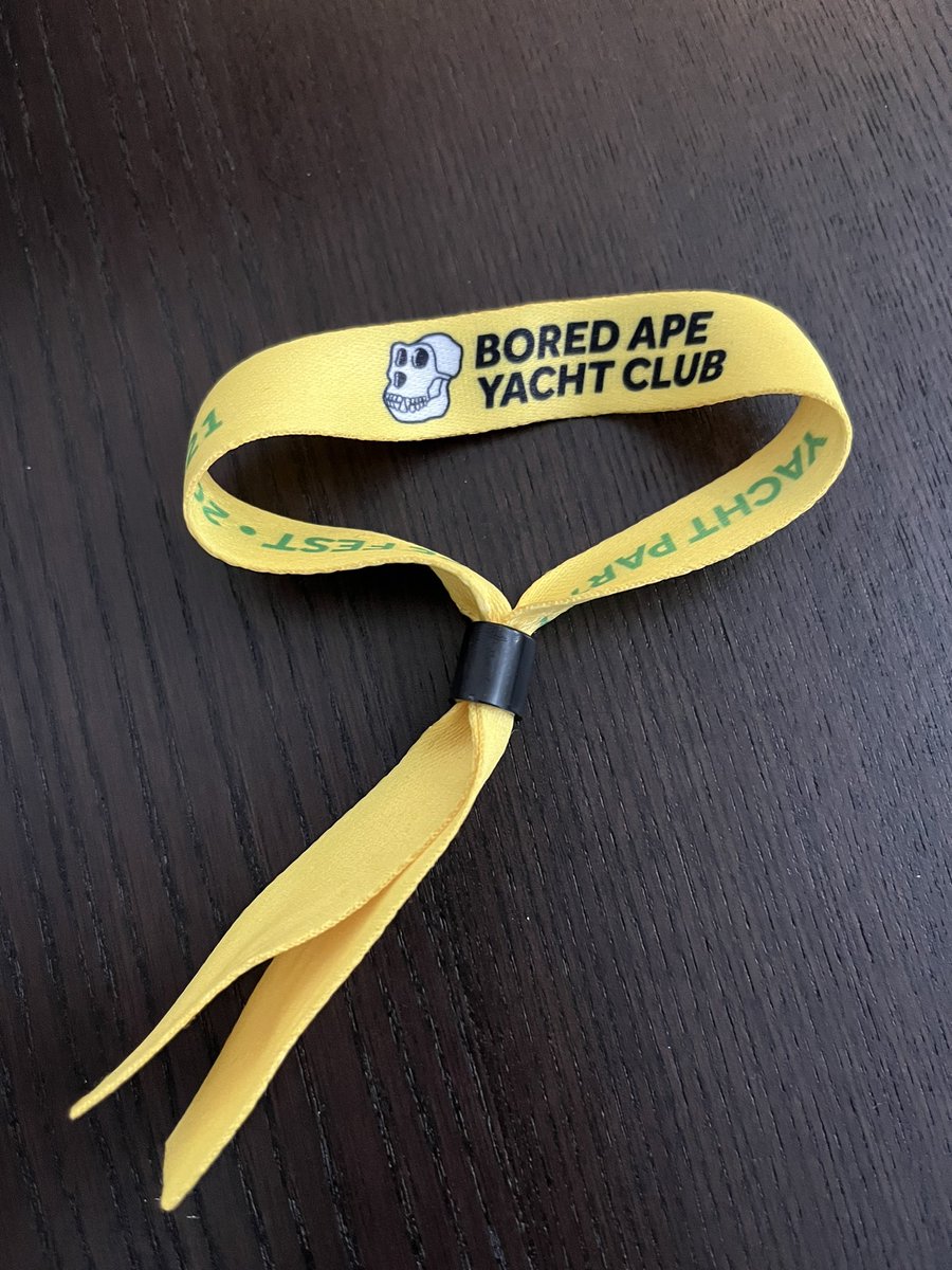 Gonna tell my grandkids this was the first ever ticket to Disneyland <a href="/BoredApeYC/">Bored Ape Yacht Club 🍌</a>