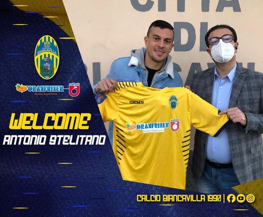 ready and charged for a new challenge 🍀 ⚽️ !! Ringrazio la società @asdcalciobiancavillaofficial 
per la fiducia .Dios es fiel 🙏