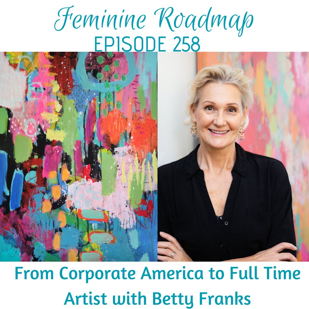 FeminineRoadmap's tweet photo. Meet Betty Franks, an artist who began her art career after 50. She shares her uncharted journey from leaving corporate America to becoming a full time artist. Betty’s story will give you the courage to begin anew after 50.
https://t.co/rX1dcyMJNo #FeminineRoadmap #BettyFranks https://t.co/Mj1ibobmEn