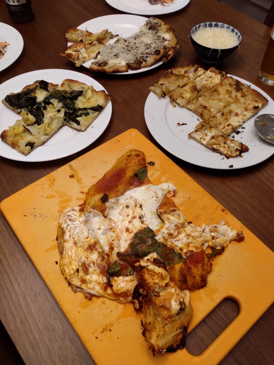 adborden's tweet photo. Valentine's day pizzas were a mixed success. https://t.co/kiuwRp7fdv
