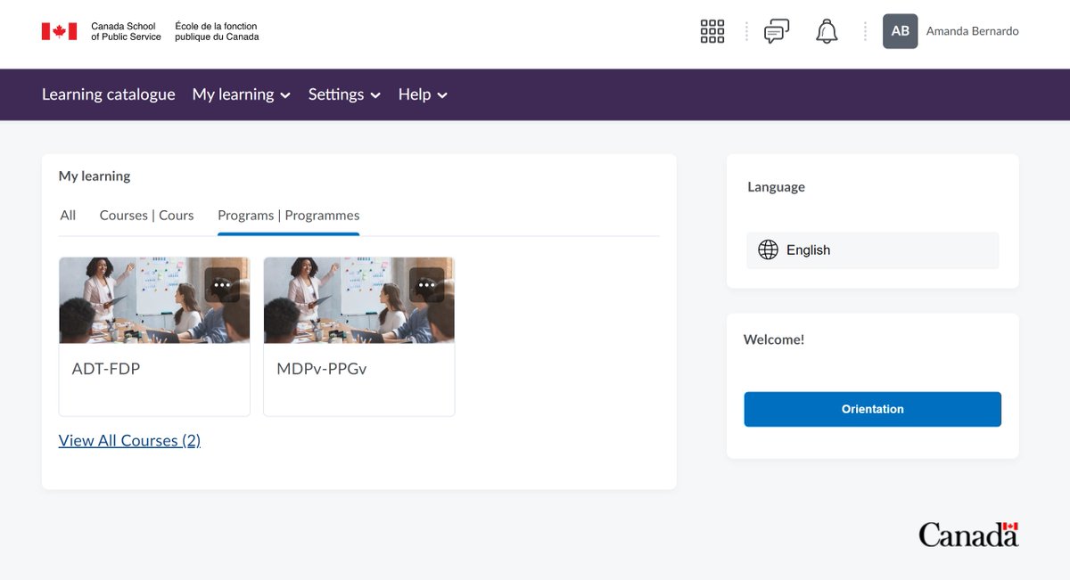 Yesterday, <a href="/School_GC/">Canada School of Public Service</a> launched it's new #learning platform! If you haven't registered yet for an account, be sure to do so! I have to say, I am really impressed with the new, simple and easy to use interface! Looking forward to continue my learning with the CSPS! #GC #GCDigital