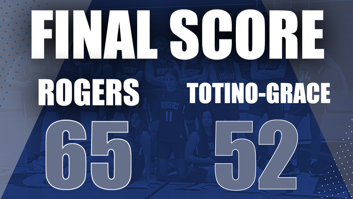 20 WINS 👀🔥

Final Score: Rogers 65 | Totino-Grace 52

<a href="/_claraglad/">Clara Glad</a> led the scoring with 27 points! 👏

Next up: Tomorrow, home vs. Buffalo