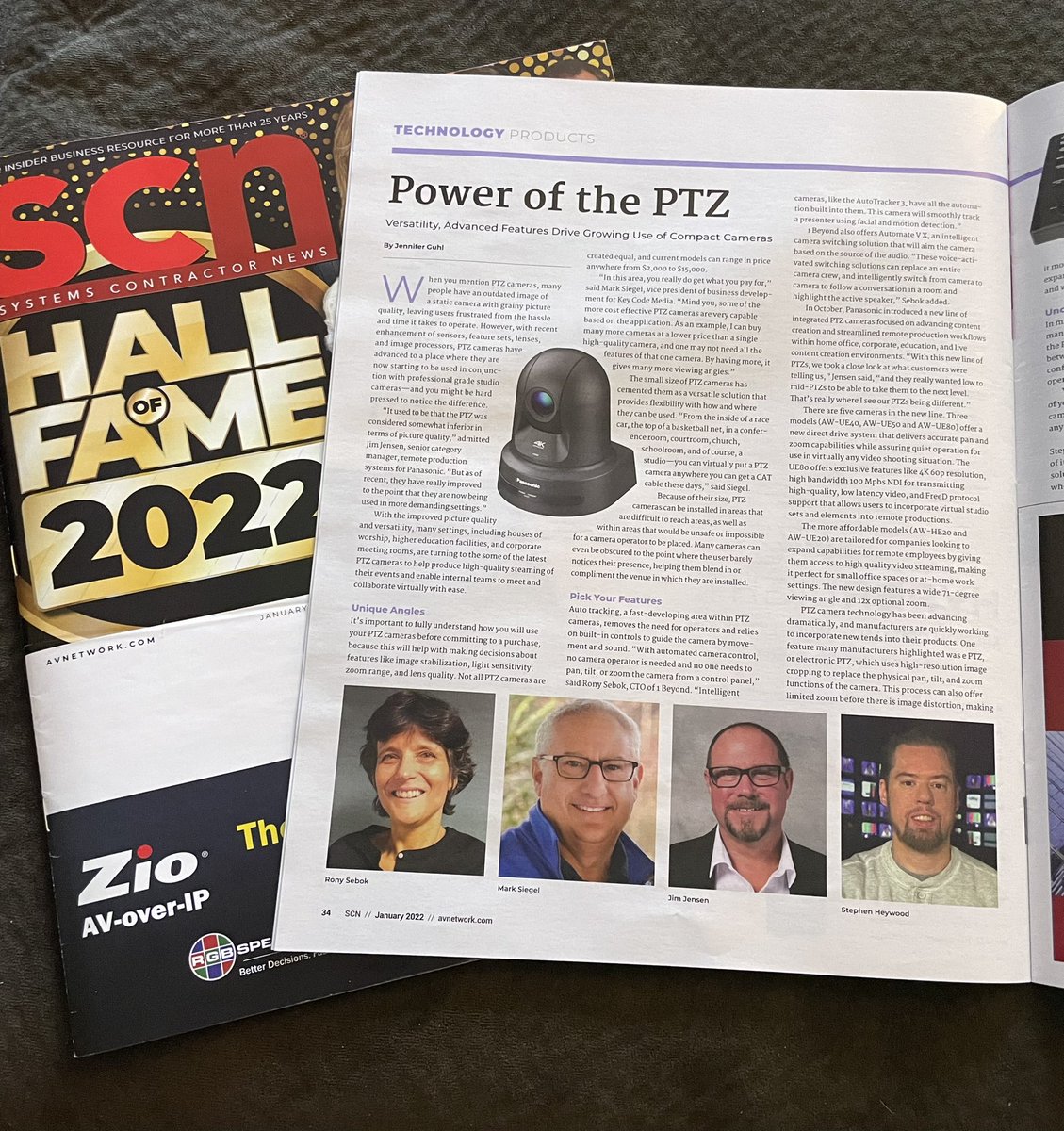 thetechbuzz's tweet photo. I was in systems contracting news #proav magazine #video #probroadcaster https://t.co/I4Zc7a4iqS