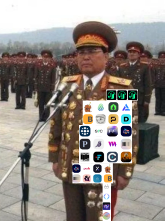 kyleschutter's tweet photo. Hopefully, this is the only similarity between web3 and N. Korea. https://t.co/ZzmH4kbw0b