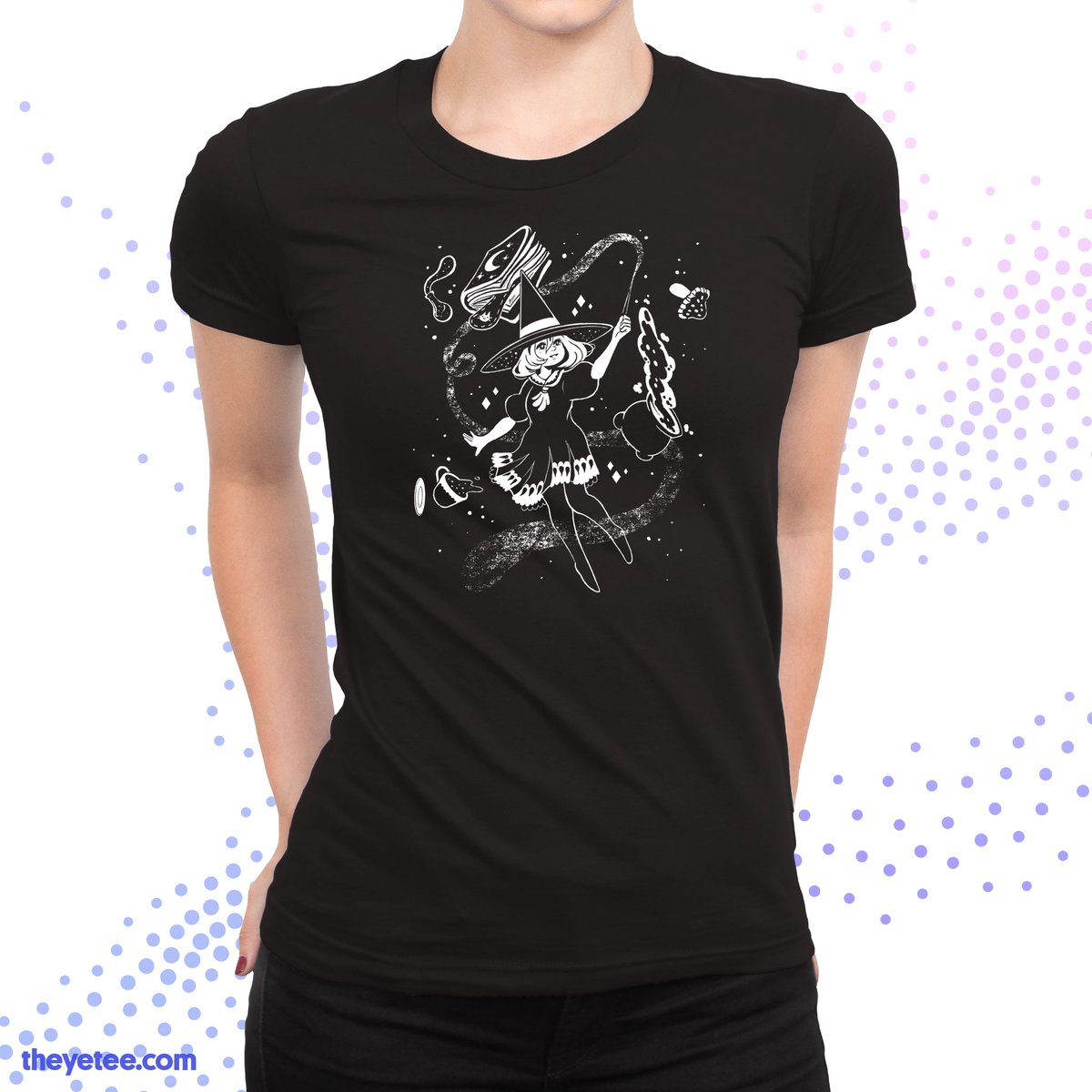 You'd better watch your back or she'll cast a spell on you! Designed by @AgzMiku https://t.co/Bj6qFOoBEd