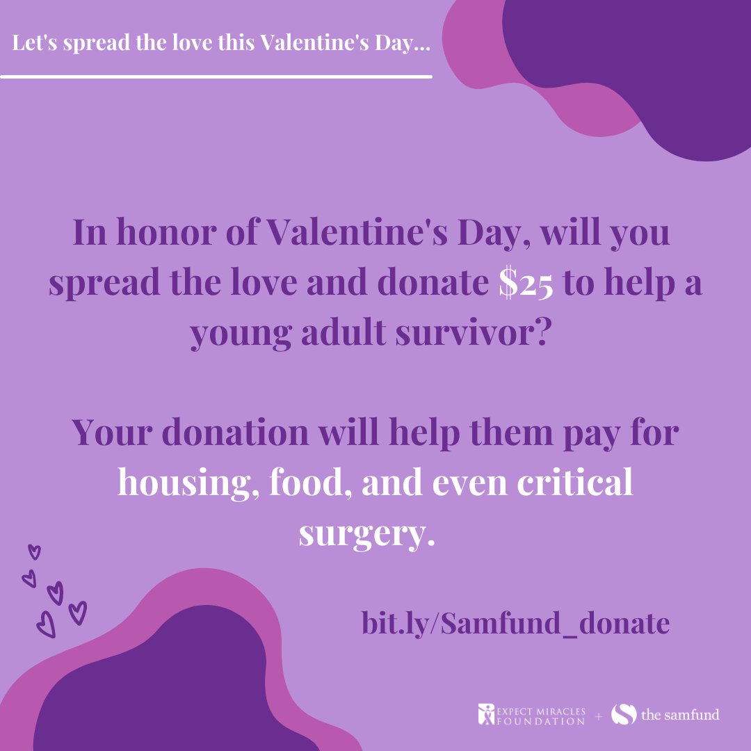 Samantha Watson (@samma411) on Twitter photo In almost 20 years, we've never received so many <a href="/EMF_Samfund/">Expect Miracles/Samfund</a> grant applications as we did last week. Please join me in donating just $25: bit.ly/Samfund_donate #sharethelove #cancerisntfree #StrongerTogether #community In almost 20 years, we've never received so many <a href="/EMF_Samfund/">Expect Miracles/Samfund</a> grant applications as we did last week. Please join me in donating just $25: bit.ly/Samfund_donate #sharethelove #cancerisntfree #StrongerTogether #community