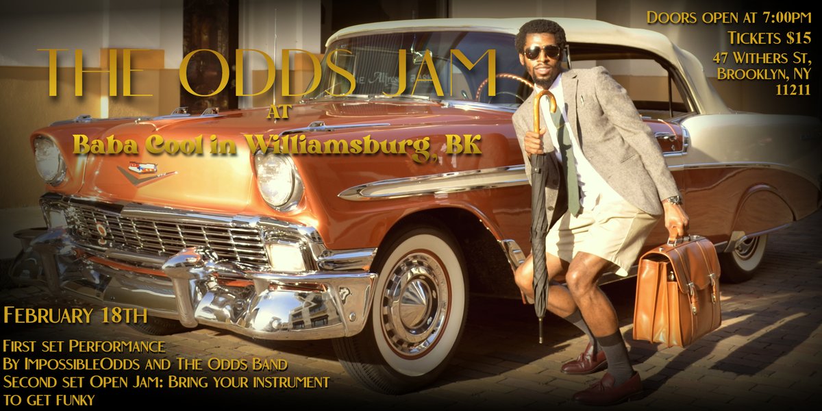 Impossibleodds1's tweet photo. “ImpossibleOdds’ Gentleman Hip Hop” Live in (NYC) - https://t.co/419eisrh3O https://t.co/ynqmdblgDA