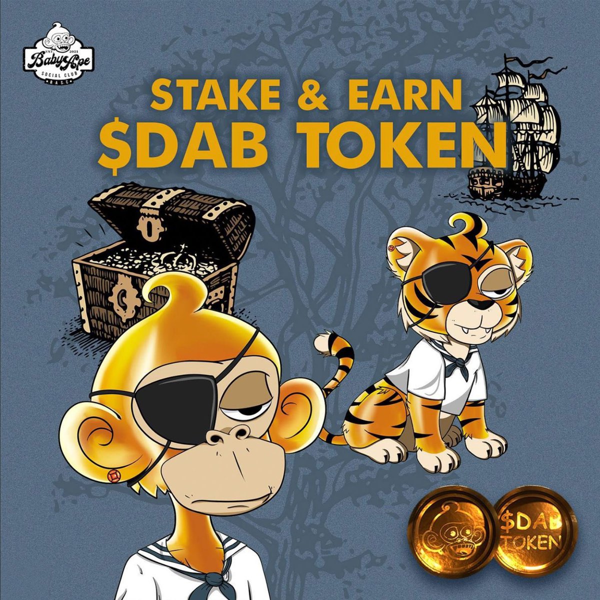stickytoffita's tweet photo. 🐵 @BabyApe_SC IS GOING TO LAUNCH $DAB TOKEN SOON! Stake your Baby Apes and Baby Tigers to earn $DAB so that you can start spending in the Island ecosystem 🏝

If you want to check them out👇🐵
👉🏻Discord: https://t.co/GTtuZzGFma 
👉🏻Magic Eden: https://t.co/yfDPvAH6QB… https://t.co/iLLBktgGd1