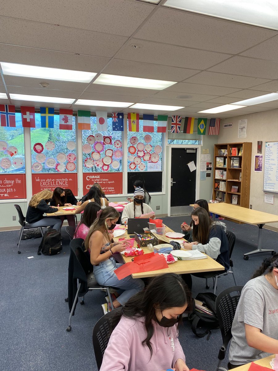 Student in history writing Valentine messages to historical figures. Nothing like a love note to Henry Ford or Henry VIII! Thanks Ms. Perruso for helping students engage! ⁦<a href="/MVHS_Mustangs/">Monte Vista Mustangs</a>⁩