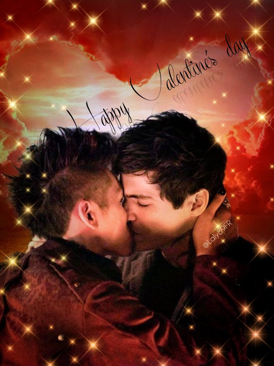 Laly89FR's tweet photo. Happy Valentine's day ❤️
#Malec #Shadowhunters #Malecedit https://t.co/nKnAx3QCi6