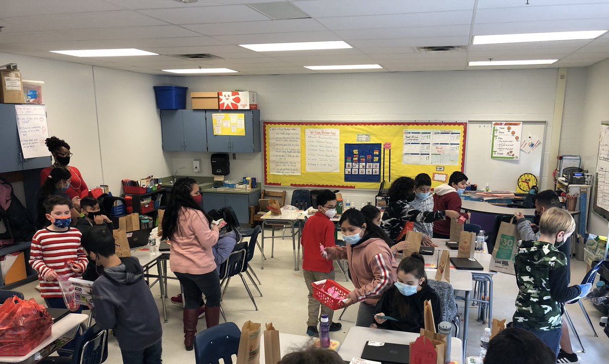 Valentine’s Day and 100th Day!  Fun day in <a href="/WoodburnES_4th/">Woodburn 4th Grade</a>